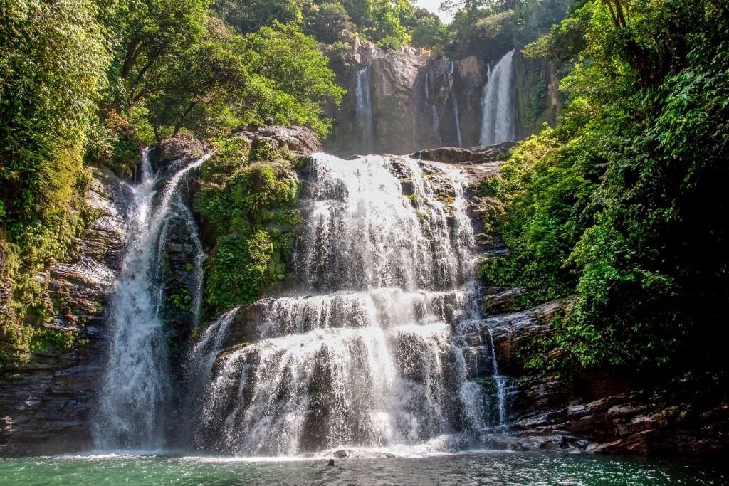 Waterfall in Manuel Antonio National Park Costa Rica