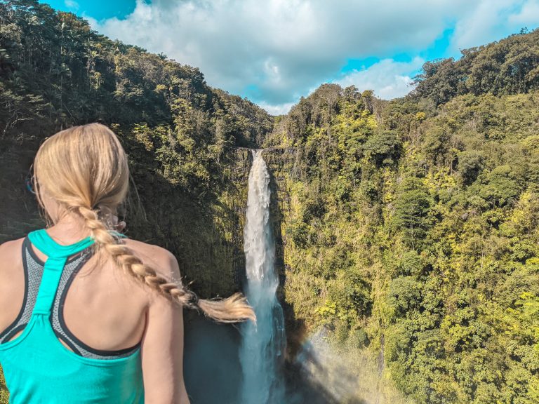 Akaka Falls is the perfect spot for an intimate elopement ceremony in Hawaii