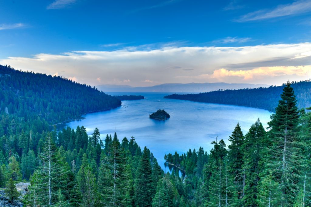 Emerald Bay is truly a stunning elopement location in Lake Tahoe 
