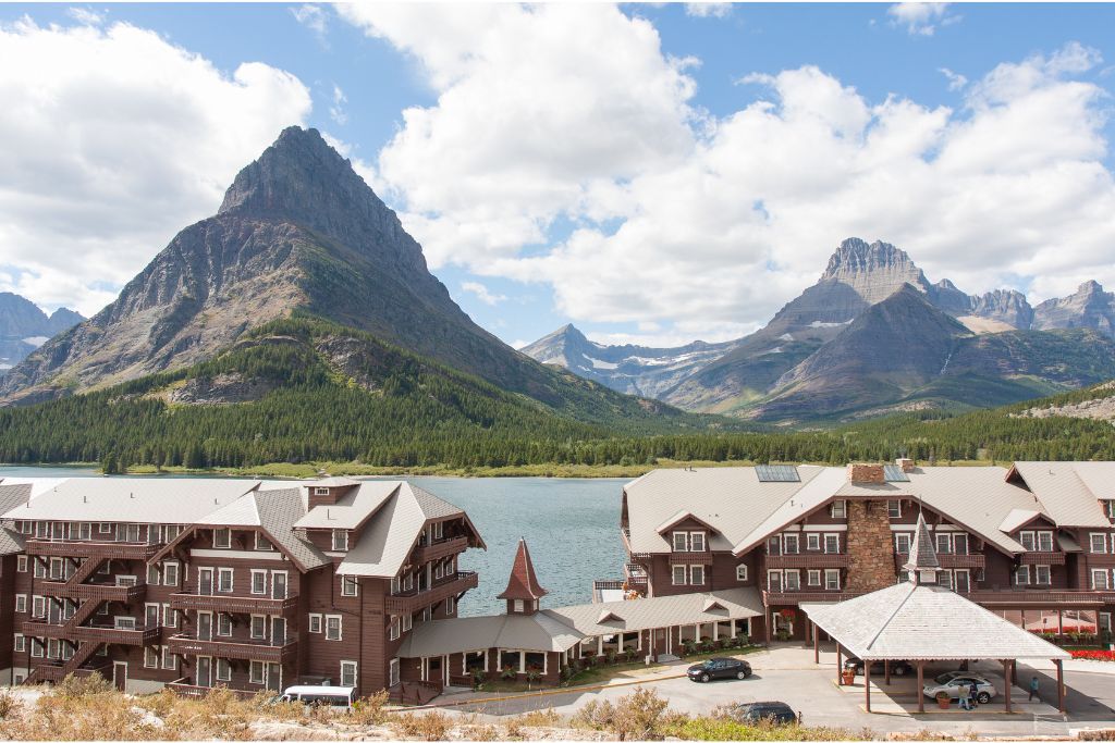 The Many Glacier Hotel is a truly magical venue for an elopement 