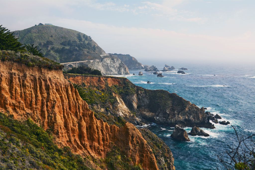 The beautiful cliffs of Big Sur are the perfect backdrop for your elopement.