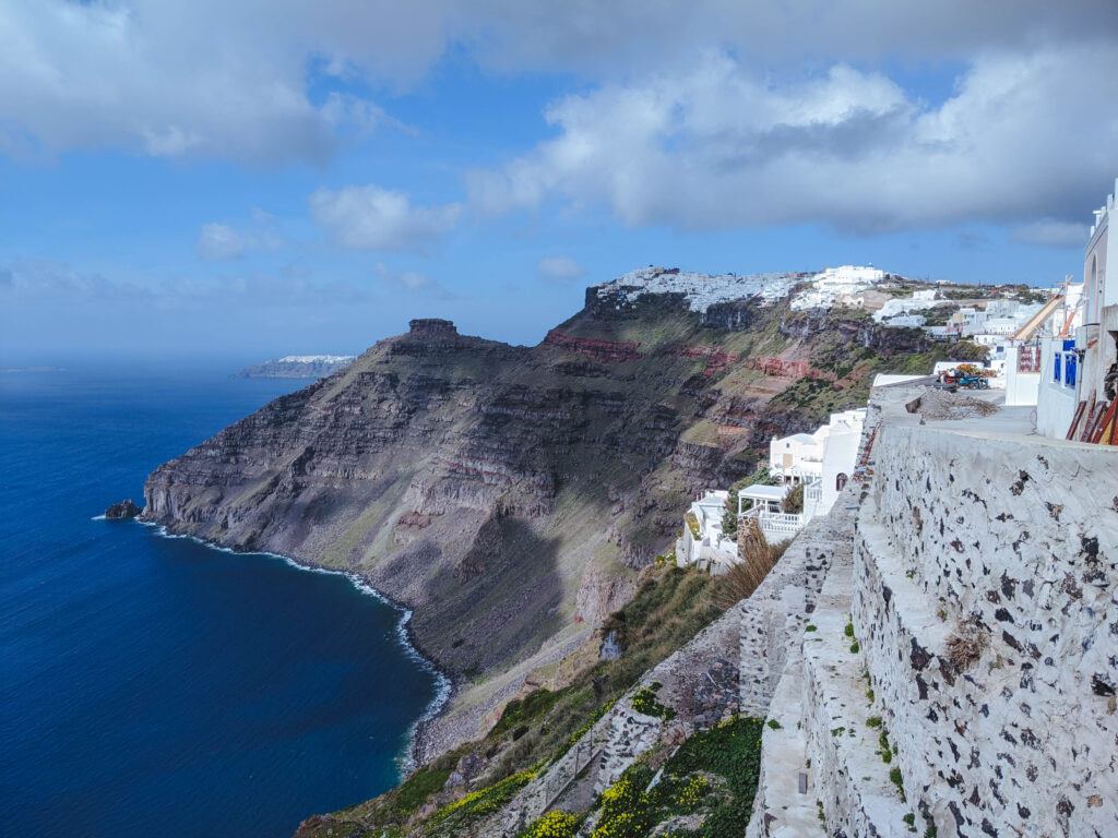 Imerovigli is a great place for a Santorini elopement.