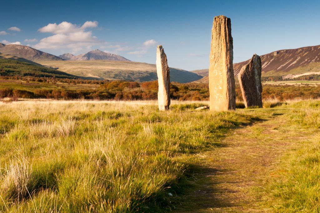 In Scotland you can even celebrate your elopement next to ancient standing stones 